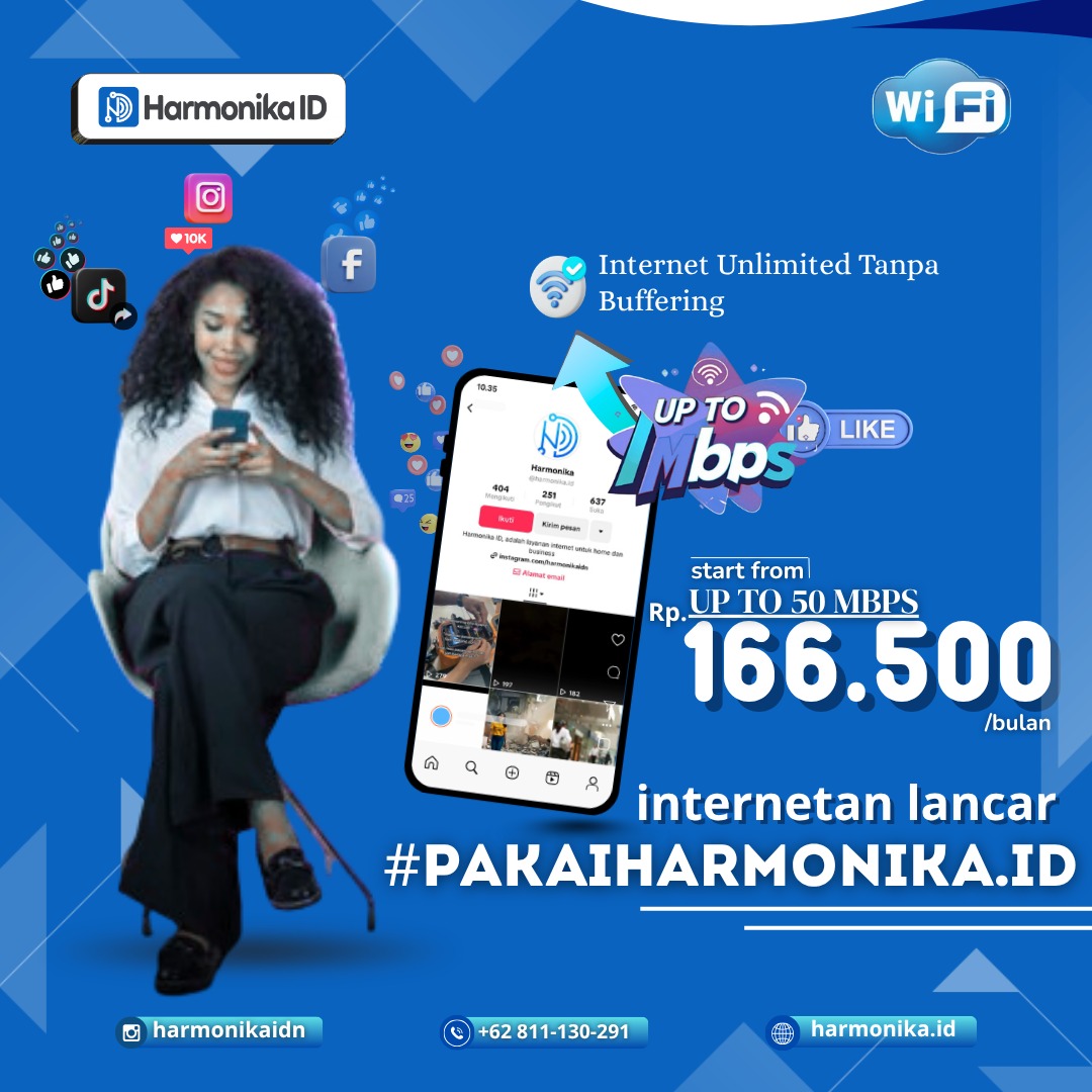 50 MBPS RP.1666.500/bulan🤩